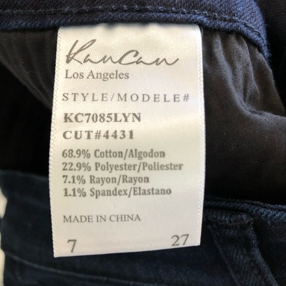 Kancan Dark Wash Skinny Jeans - Picture 5 of 5